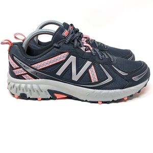 New Balance 410v5 Trail Running Blue Pink W 8.5